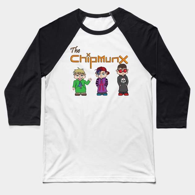 The Chipmunx Baseball T-Shirt by Rynosss